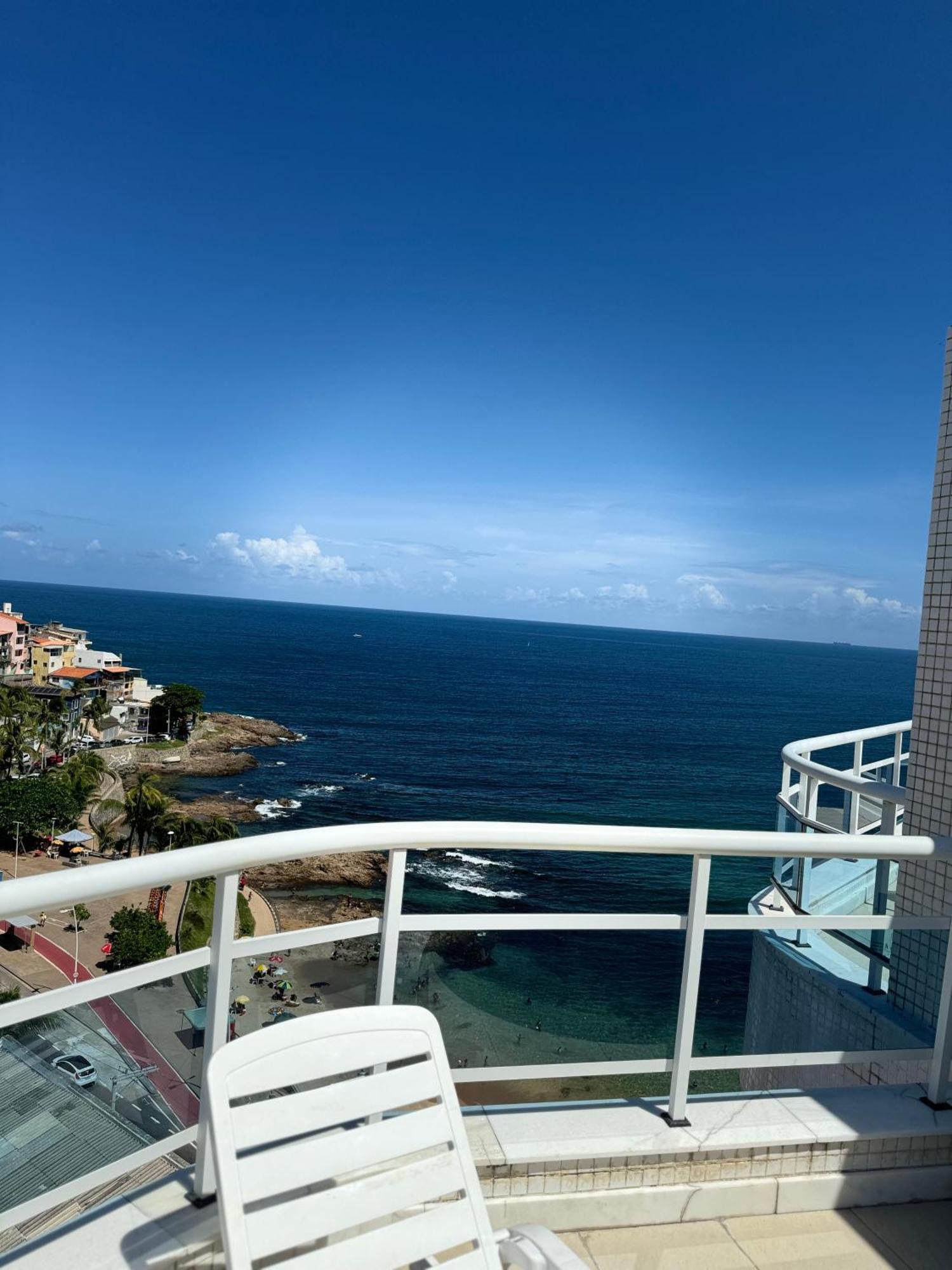 Апартаменты Cobertura Duplex Com Vista Mar! Сальвадор Экстерьер фото